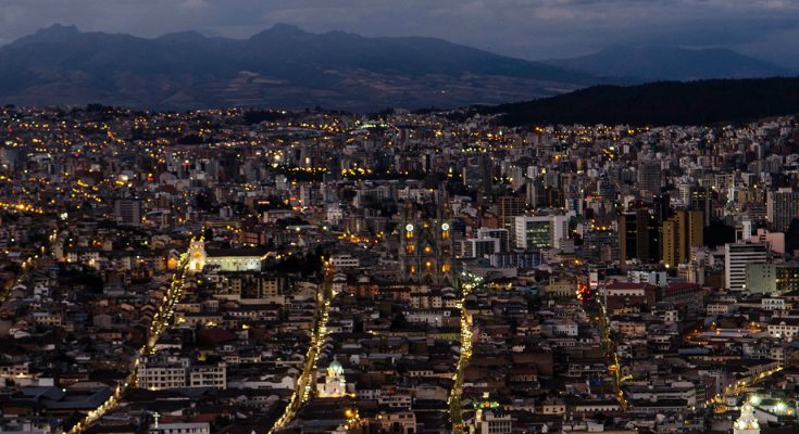 Quito à noite