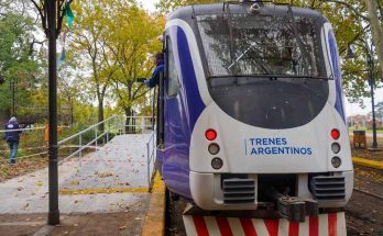 trem entre Buenos Airres e Mendoza