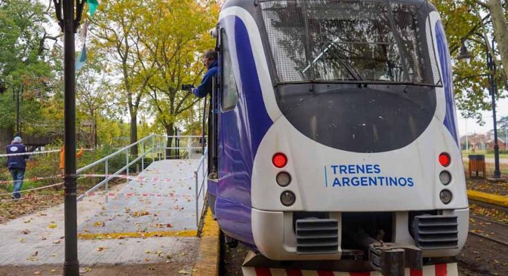 trem entre Buenos Airres e Mendoza