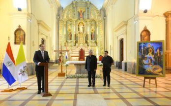 Arte sacra Assunção recebe obra