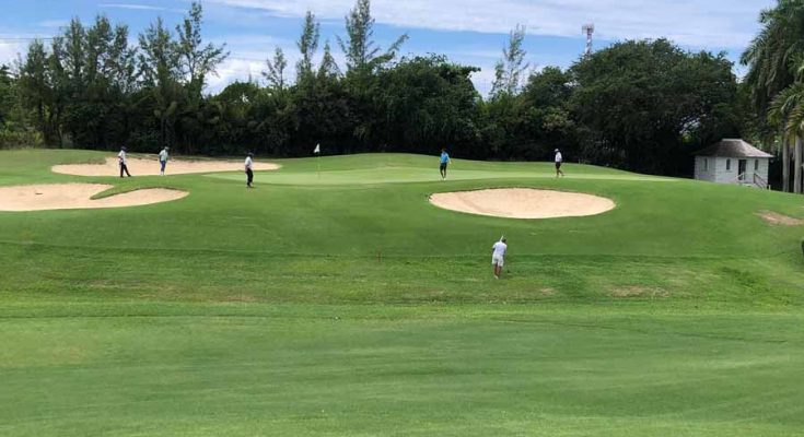 Fairway de golfe na Jamaica