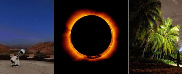 Lugares especiais para astroturistas no dia 14 de de outubro