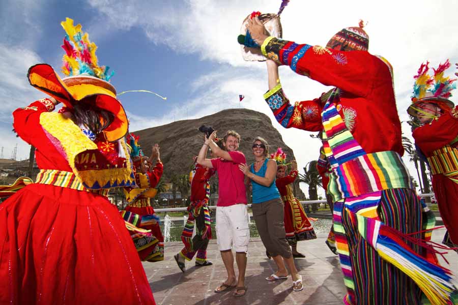 Carnaval nos destinos do Chile