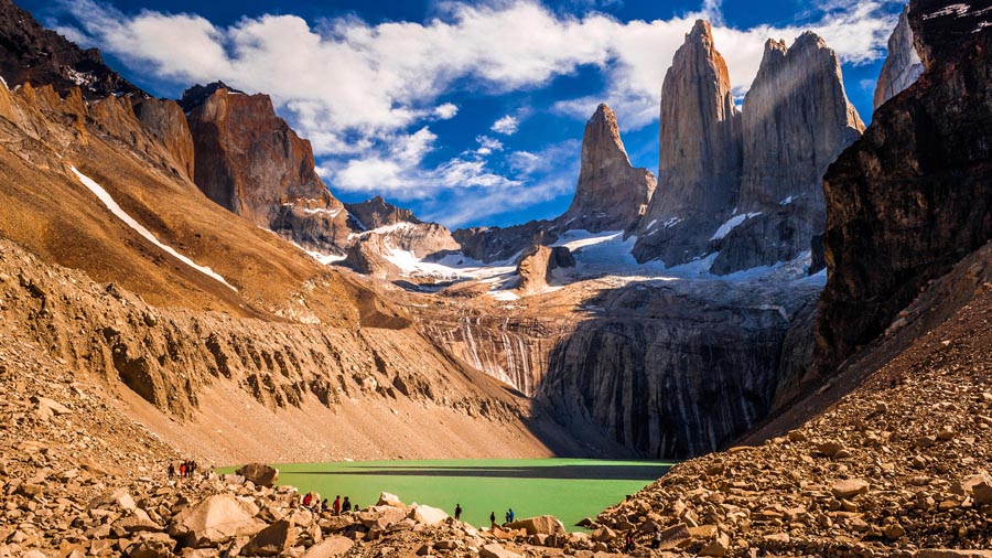 Torres del Paine nos destinos do Chile