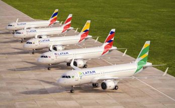 Latam cores no Brasil