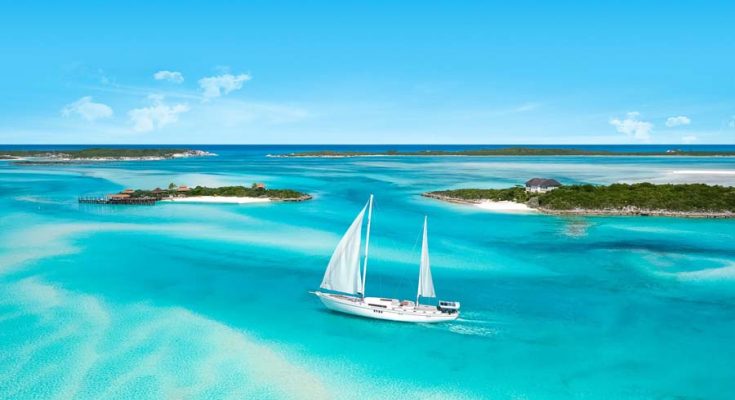 Vida com proteção ambiental nas Bahamas