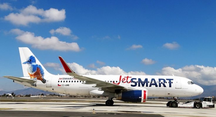 voos domésticos da JetSMART na Colômbia